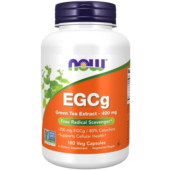 NOW Foods EGCg Green Tea Extract 400mg 180 Veg Capsules