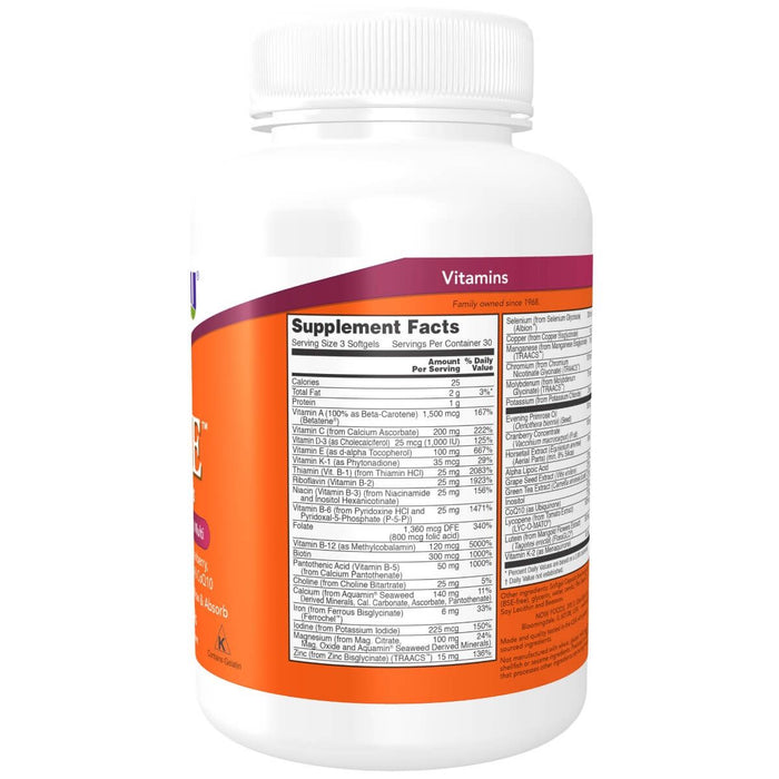 NOW Foods Eve Women's Multivitamin 90 Softgels | Premium Supplements at MYSUPPLEMENTSHOP