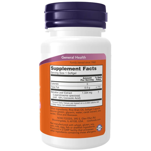 NOW Foods GlucoFit® 60 Softgels - Slimming and Weight Management at MySupplementShop by NOW Foods