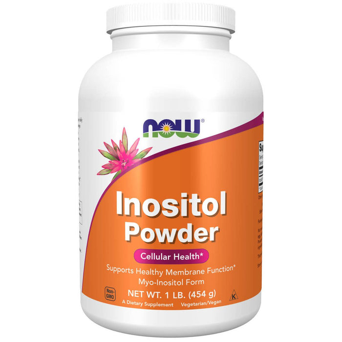 NOW Foods Inositol Powder 1lb - Vitamin B-Complex at MySupplementShop by Now Foods Inositol Powder, 454g