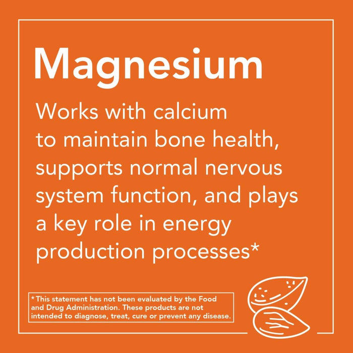 NOW Foods Magnesium Malate 1000 mg 180 Tablets | Premium Supplements at MYSUPPLEMENTSHOP