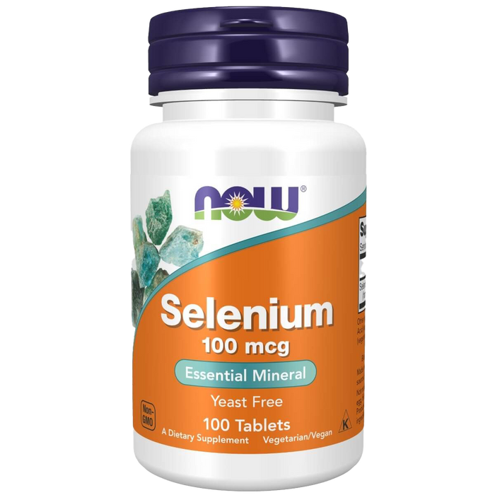 NOW Foods Selenium 100 mcg 100 Tablets