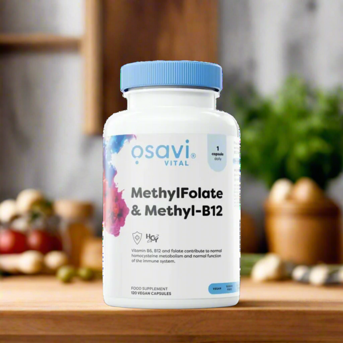 Osavi MethylFolate & Methyl-B12 - 120 vegan caps