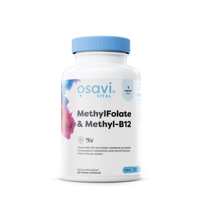 Osavi MethylFolate & Methyl-B12 - 120 vegan caps