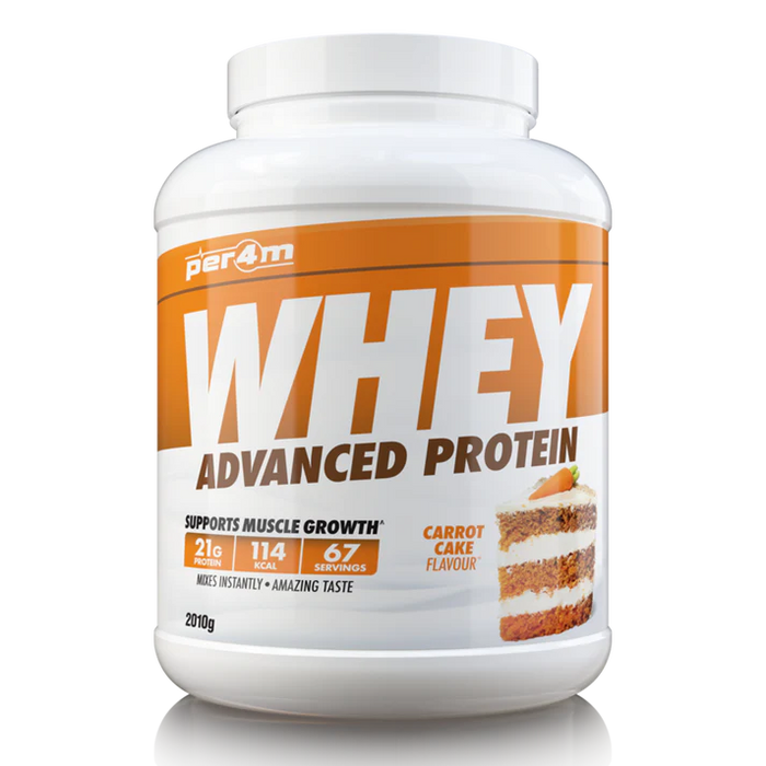 PER4M Whey Protein Powder 2.1kg - 67 Servings | 21g Protein per Serving