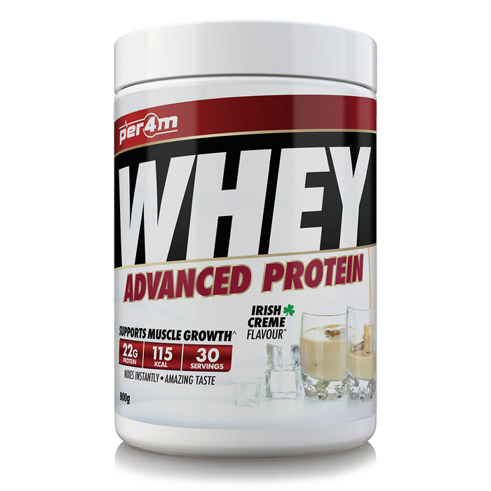 PER4M Whey Protein Powder 900g - 30 Servings | 21g Protein per Serving