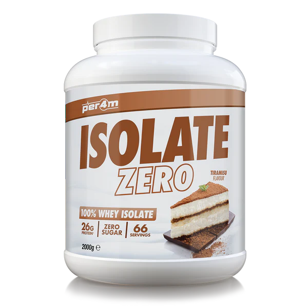 PER4M Whey Isolate – 26g Protein | Zero Sugar, Grass-Fed, Gluten-Free