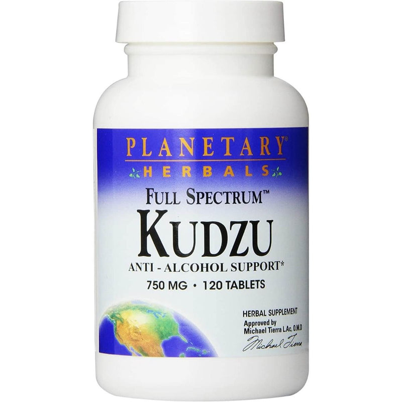 Planetary Herbals Kudzu Full Spectrum 750mg 120 Tablets - Detox & Cleanse at MySupplementShop by Planetary Herbals