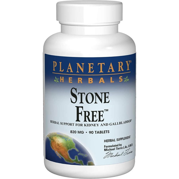 Planetary Herbals Stone Free 820mg 90 Tablets - Detox & Cleanse at MySupplementShop by Planetary Herbals