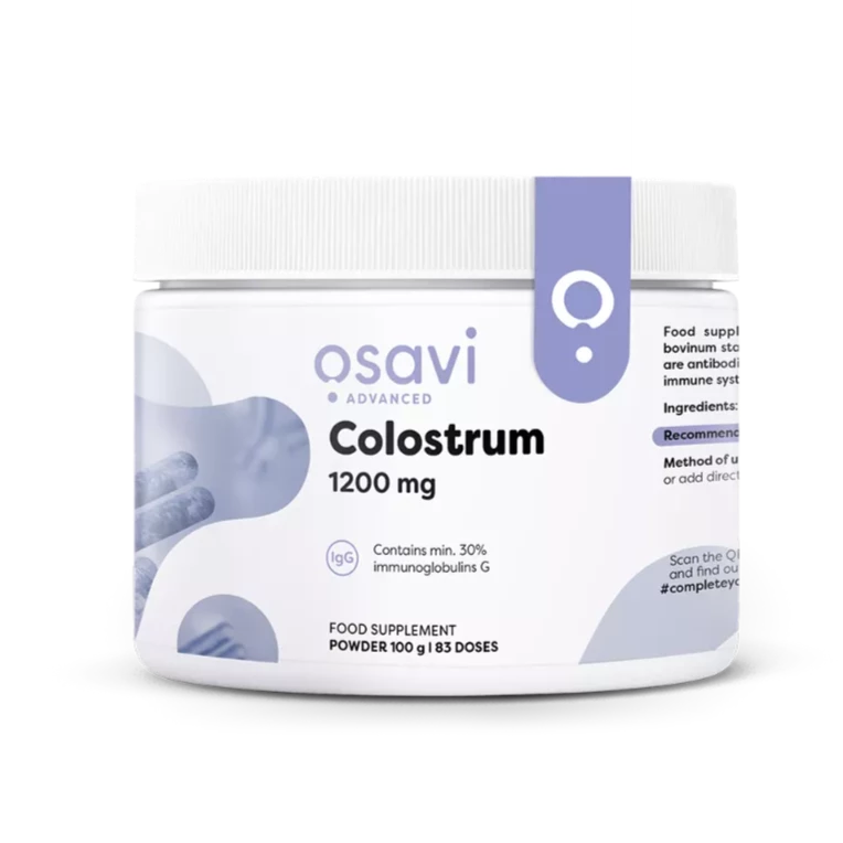 Osavi Colostrum Powder 1200mg 100g at the cheapest price at MYSUPPLEMENTSHOP.co.uk