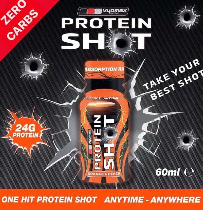 Vyomax Protein Shots 12 x 60ml - Protein Shot at MySupplementShop by Vyomax Nutrition