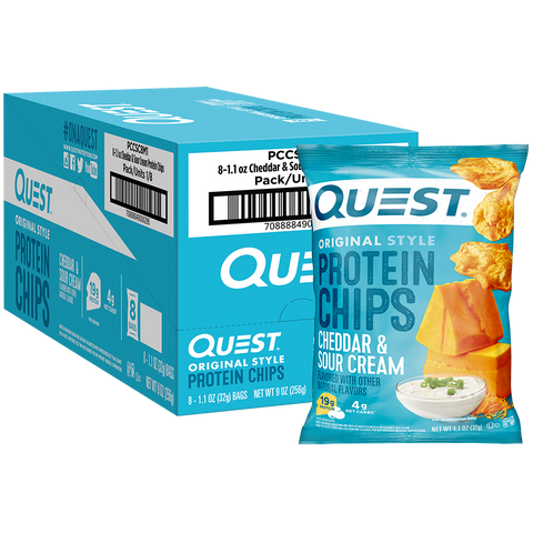 Quest Nutrition Protein Chips 8x32g