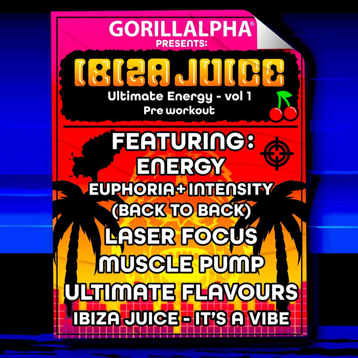 Gorillalpha Ibiza Juice Ultimate Energy Vol 1 480g