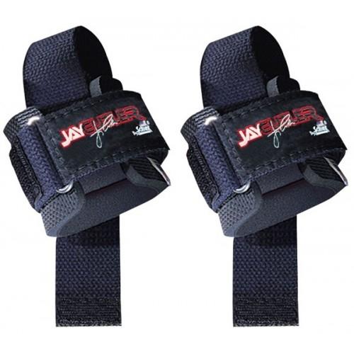 Schiek 1000PLS - Power Lifting Straps w/Jay Cutler Logo - Black - Lifting Straps at MySupplementShop by Schiek Sports