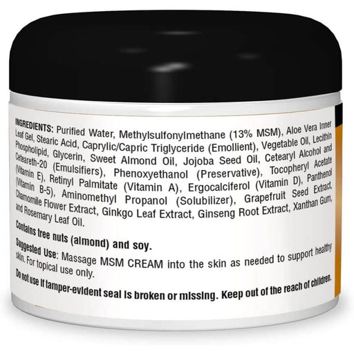 Source Naturals MSM Cream 4oz | Premium Supplements at MYSUPPLEMENTSHOP