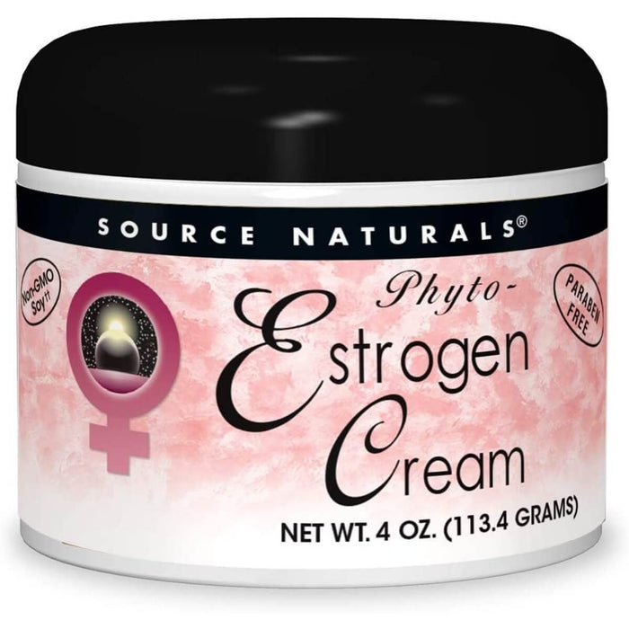 Source Naturals Phyto-Estrogen Cream 4oz - Menopause at MySupplementShop by Source Naturals