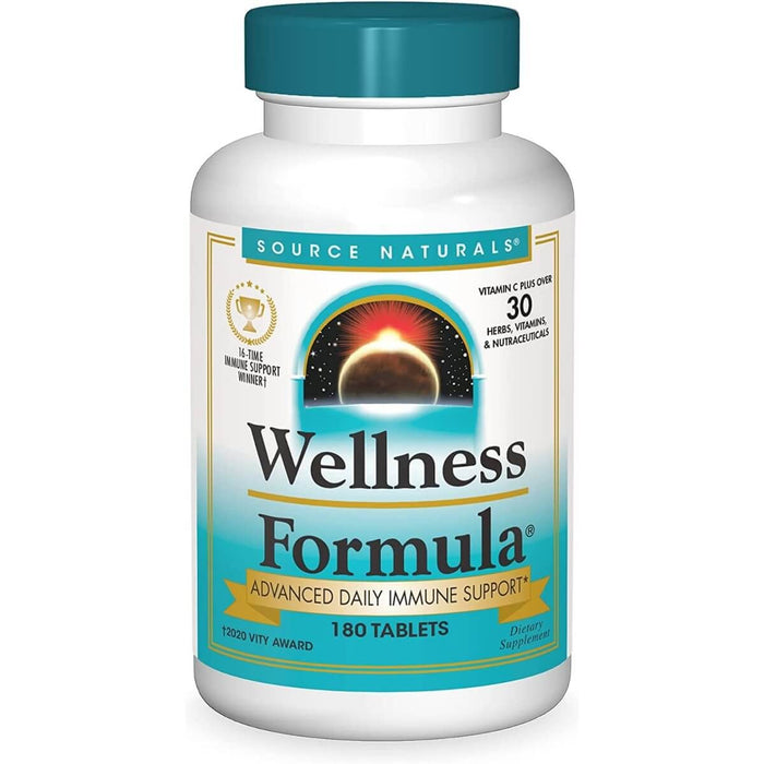 Source Naturals Wellness Formula, Advanced Immune Support 180 Tablets - Cellular Health at MySupplementShop by Source Naturals