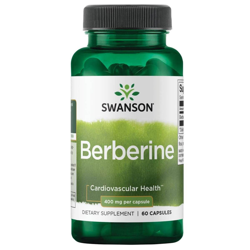 Swanson Berberine 400mg 60 Capsules - Health and Wellbeing at MySupplementShop by Swanson