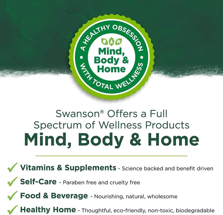 Swanson Vitamin D3 High Potency 1,000 IU (25 mcg) 30 Capsules | Premium Supplements at MYSUPPLEMENTSHOP.co.uk