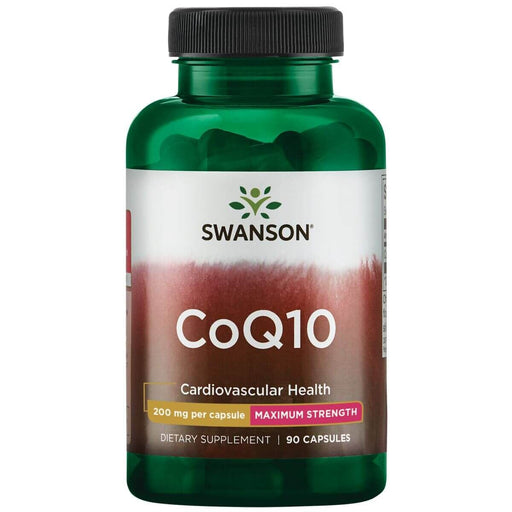 Swanson Coq10 Maximum Strength 200 mg 90 Capsules at MySupplementShop.co.uk