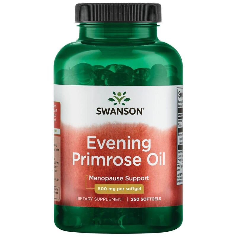 Swanson Evening Primrose 500mg 250 Softgels - Skin Care at MySupplementShop by Swanson