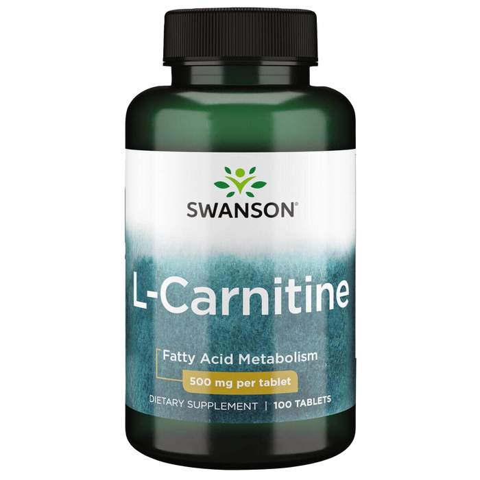 Swanson L-Carnitine 500mg 100 Tablets