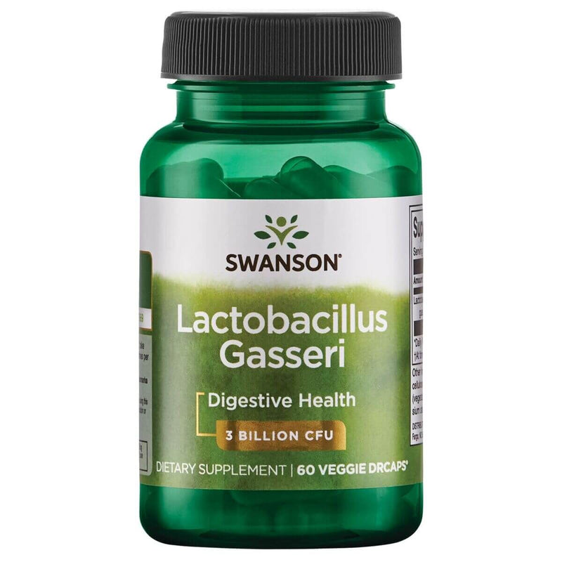 Swanson Lactobacillus Gasseri 3 Billion CFU 60 Vegetarian Capsules | Premium Supplements at MYSUPPLEMENTSHOP