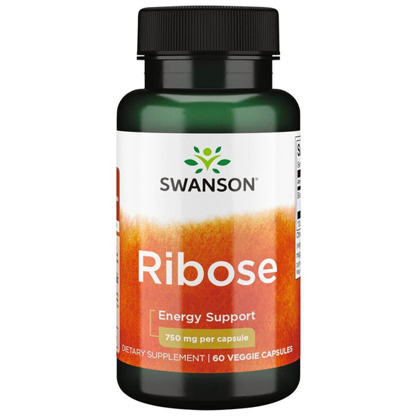 Swanson Ribose 750 mg 60 Veg Capsules at MySupplementShop.co.uk