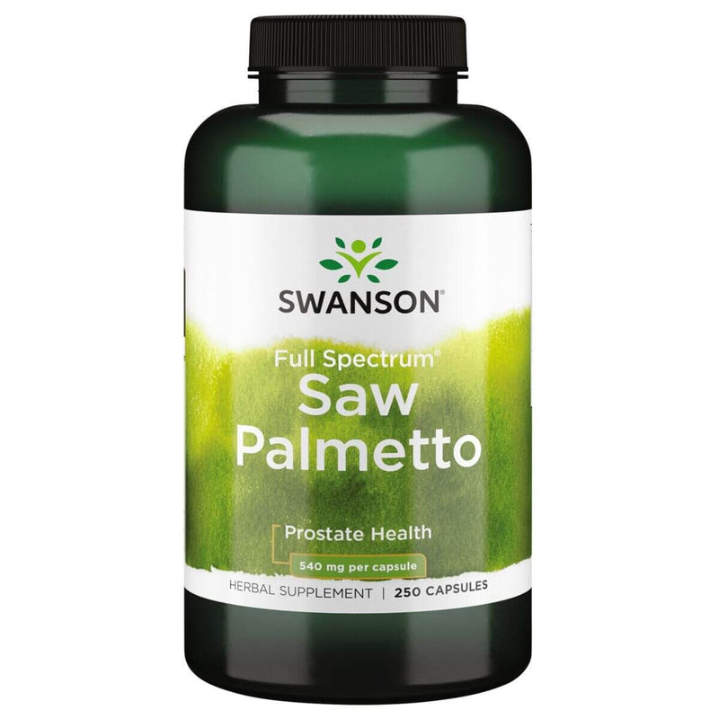 Swanson Saw Palmetto 540 mg 250 Capsules | Premium Supplements at MYSUPPLEMENTSHOP