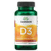 Swanson Vitamin D3 Higher Potency 2,000 IU (50 mcg) 250 Capsules at MySupplementShop.co.uk