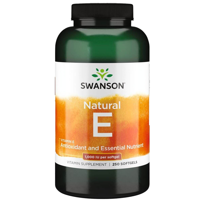 Swanson Vitamin E-1000 1000iu 250 Capsules