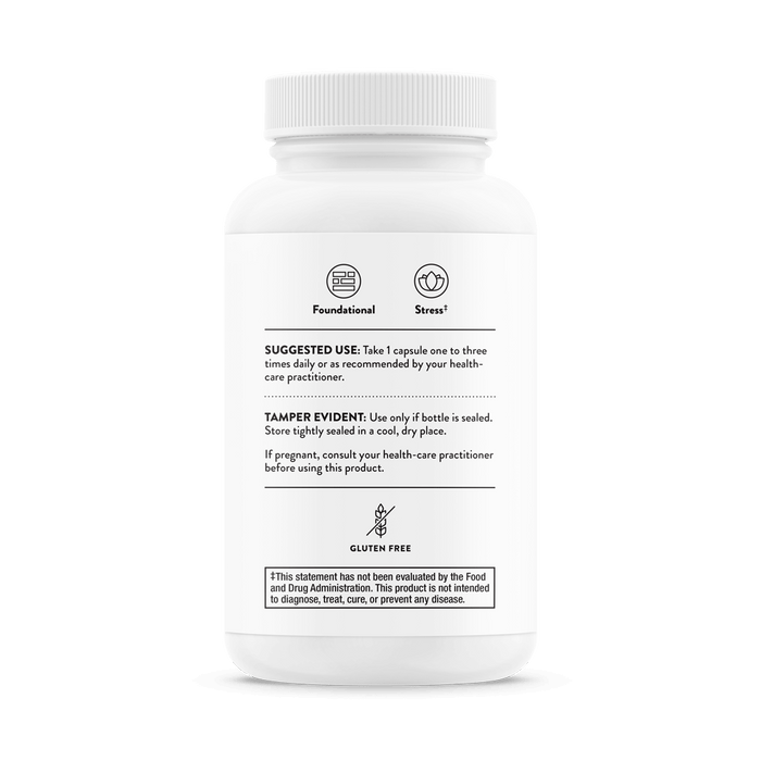 Thorne Research Stress B Complex 60 Capsules | Premium Supplements at MYSUPPLEMENTSHOP