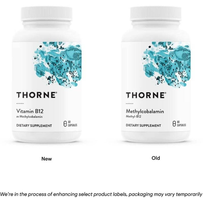 Thorne Research Vitamin B12 60 Capsules Best Value Vitamin at MYSUPPLEMENTSHOP.co.uk