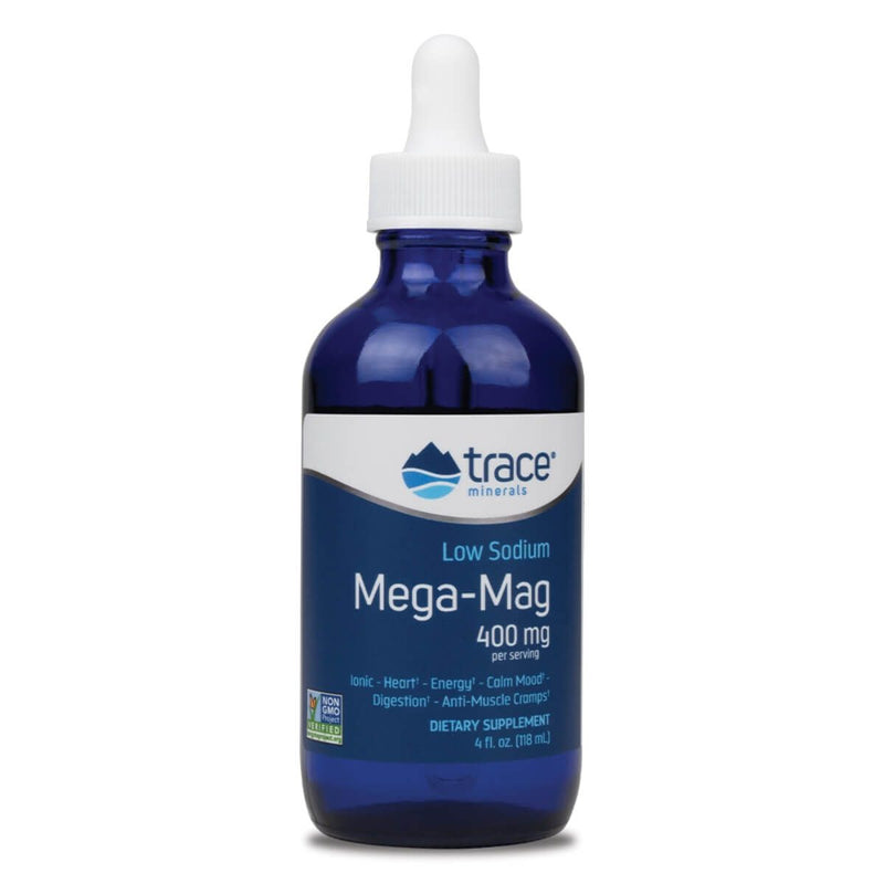 Trace Minerals Mega-Mag 400mg 4 fl oz (118 ml) | Premium Supplements at MYSUPPLEMENTSHOP