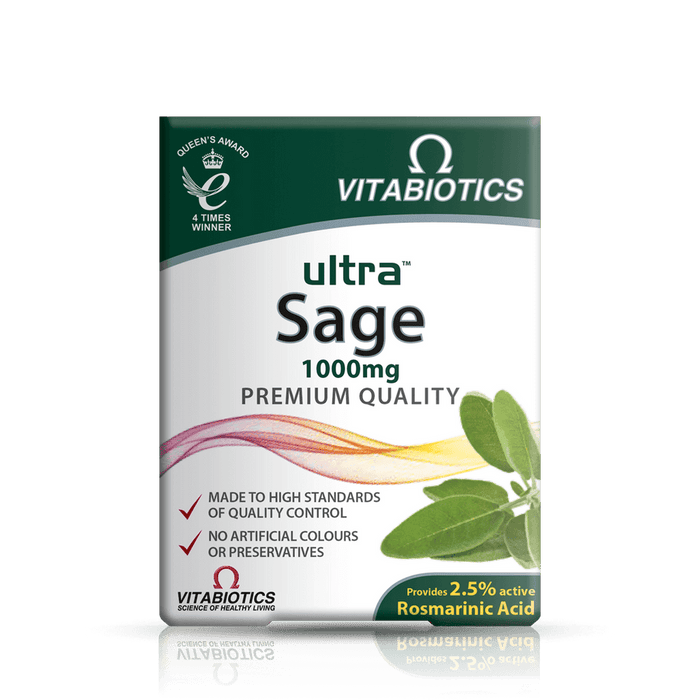 Vitabiotics Ultra Sage 30 Tablets