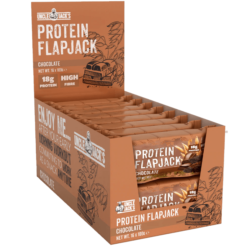 Uncle Jack's Protein Flapjacks 16 x 100g