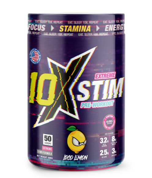 10X Athletic STIM 600g | High-Quality Health & Personal Care | MySupplementShop.co.uk