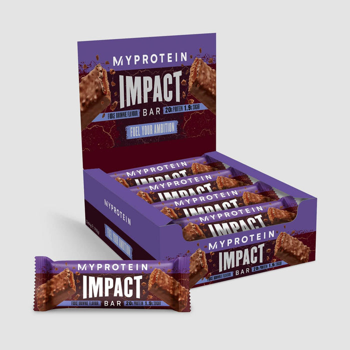 MyProtein Impact Protein Bar 12 x 64g | High-Quality Protein Bars | MySupplementShop.co.uk