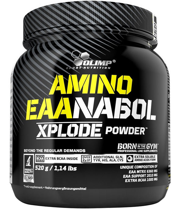 Olimp Nutrition Amino EAA Xplode, Ice Tea Peach - 520 grams | High-Quality Amino Acids and BCAAs | MySupplementShop.co.uk