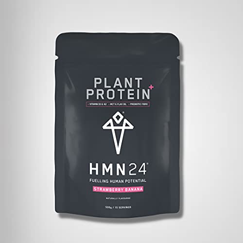 HMN24 Plant Protein + 500g Vanilla Caramel | High-Quality Vegan Proteins | MySupplementShop.co.uk