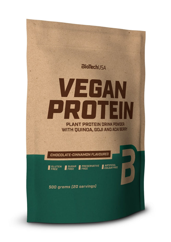 BioTechUSA Vegan Protein, Hazelnut - 500g | High-Quality Protein Blends | MySupplementShop.co.uk