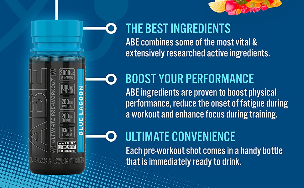 Applied Nutrition ABE Shot 12x60ml | High-Quality Pre Workout | MySupplementShop.co.uk