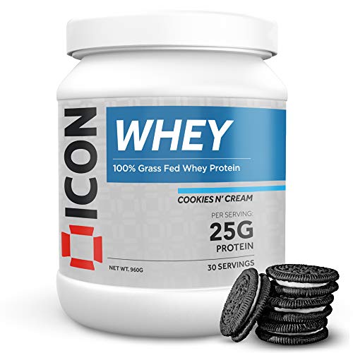 ICON Nutrition Whey Protein Powder 960g 30 Servings - Cookies and Cream | High-Quality Sports Supplements | MySupplementShop.co.uk