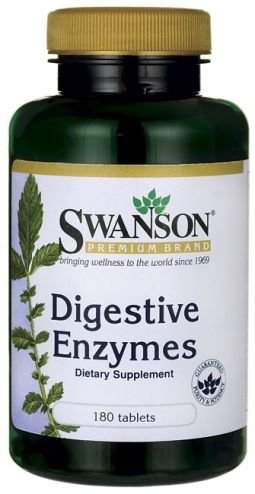 Swanson Digestive Enzymes 180 Tablets - Default Title - Sports Nutrition at MySupplementShop by Swanson