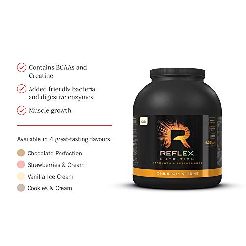 Reflex Nutrition One Stop Xtreme 4.3Kg Vanilla | High-Quality Sports Nutrition | MySupplementShop.co.uk