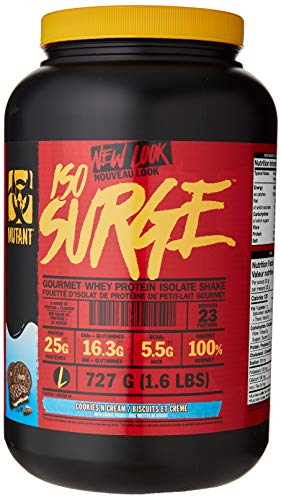 Mutant Iso Surge 727g Cookie & Cream | High-Quality Protein | MySupplementShop.co.uk