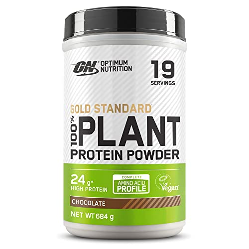 Optimum Nutrition ON Gold Standard 100% Plant Protein Chocolate Powder Vegan 19 Servings 684g | High-Quality Vegan Proteins | MySupplementShop.co.uk