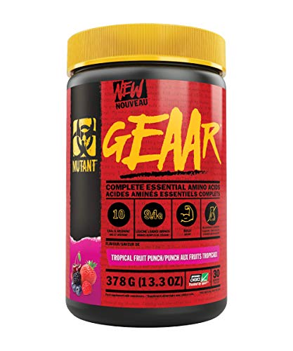 MUTANT GEAAR EAA & BCAA Powder - Tasty, 30 Servings - Default Title - Amino Acids and BCAAs at MySupplementShop by Mutant