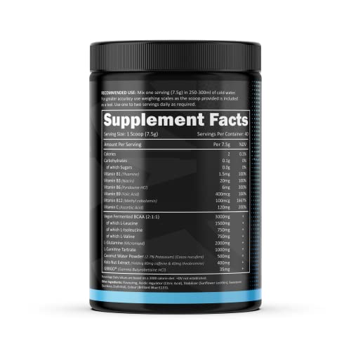 Efectiv Nutrition Amino Lean 240g Blue Razz Slush - Amino Acids and BCAAs at MySupplementShop by Efectiv Nutrition