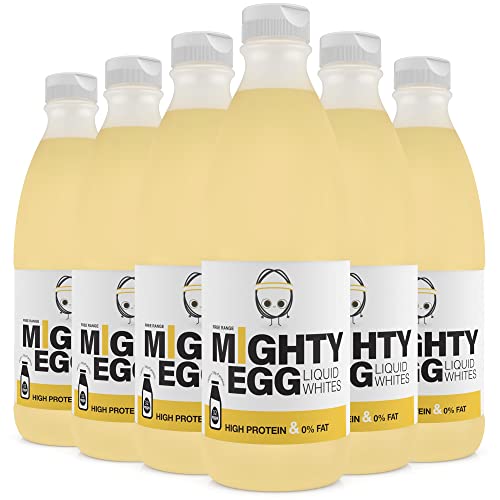 Mighty Egg Free Range Egg Whites 6 X 970ml | High-Quality Health Foods | MySupplementShop.co.uk